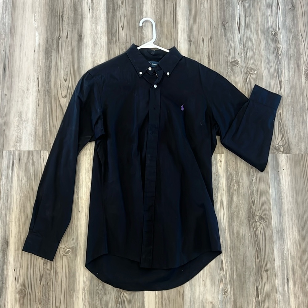 Black Ralph Lauren Dress Shirt